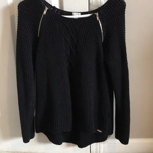Black Guess knit sweater